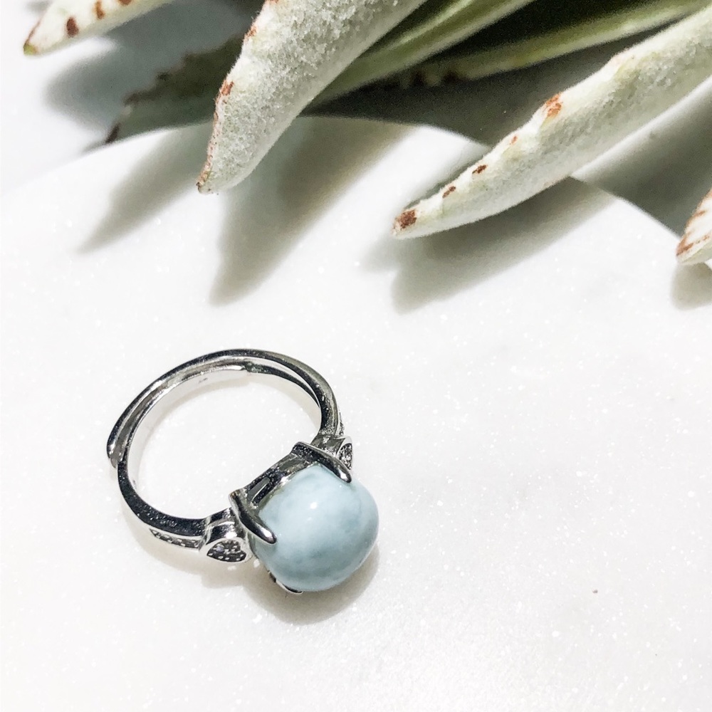 DELICATE✨Dreamy Light Blue Ring